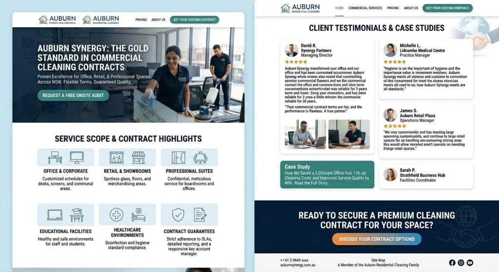 Office Cleaning Auburn business growth strategy The Moppsters