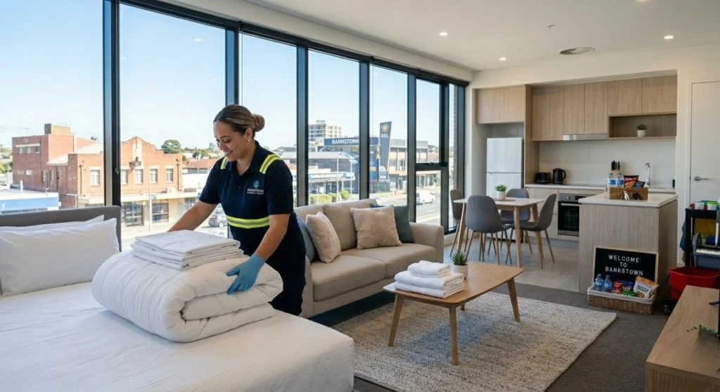 Airbnb Cleaning Bankstown short stay property cleaning The Moppsters