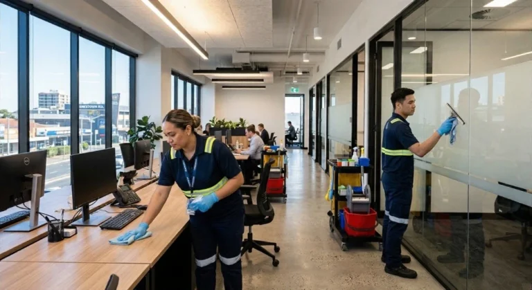 Office Cleaning Bankstown commercial office cleaning team The Moppsters