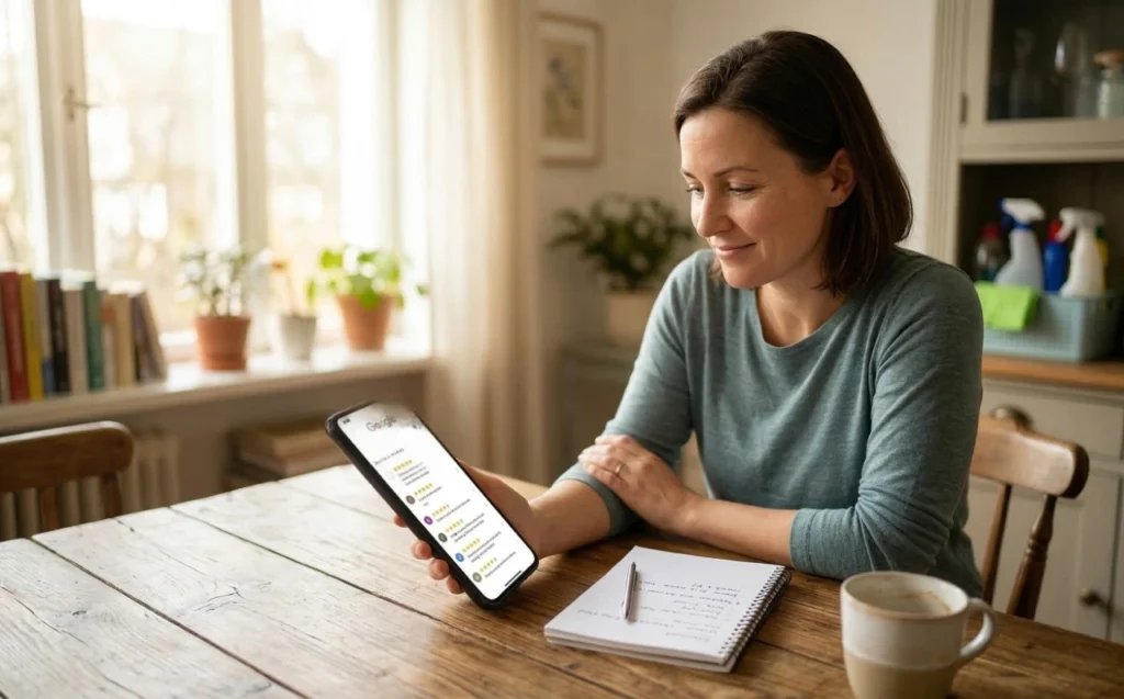 House cleaning Blacktown Google reviews strategy for cleaning businesses The Moppsters