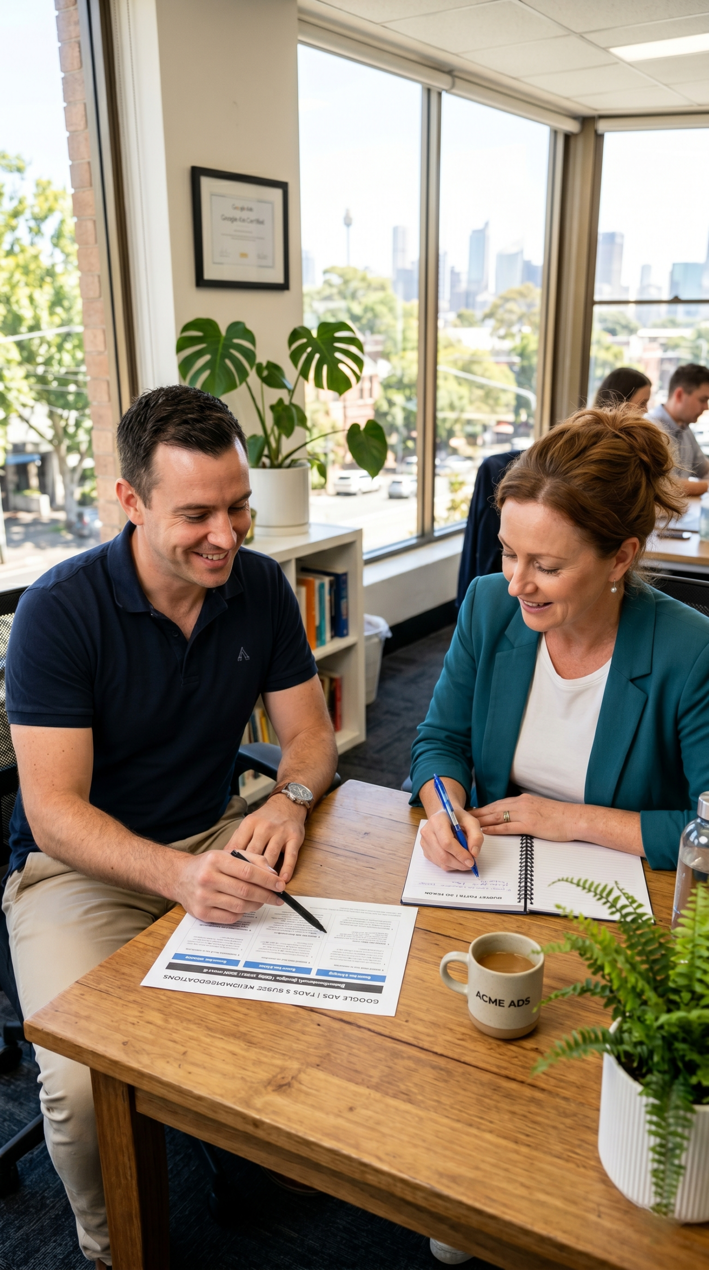 Moppsters Google Ads specialists answering cleaning business ad questions