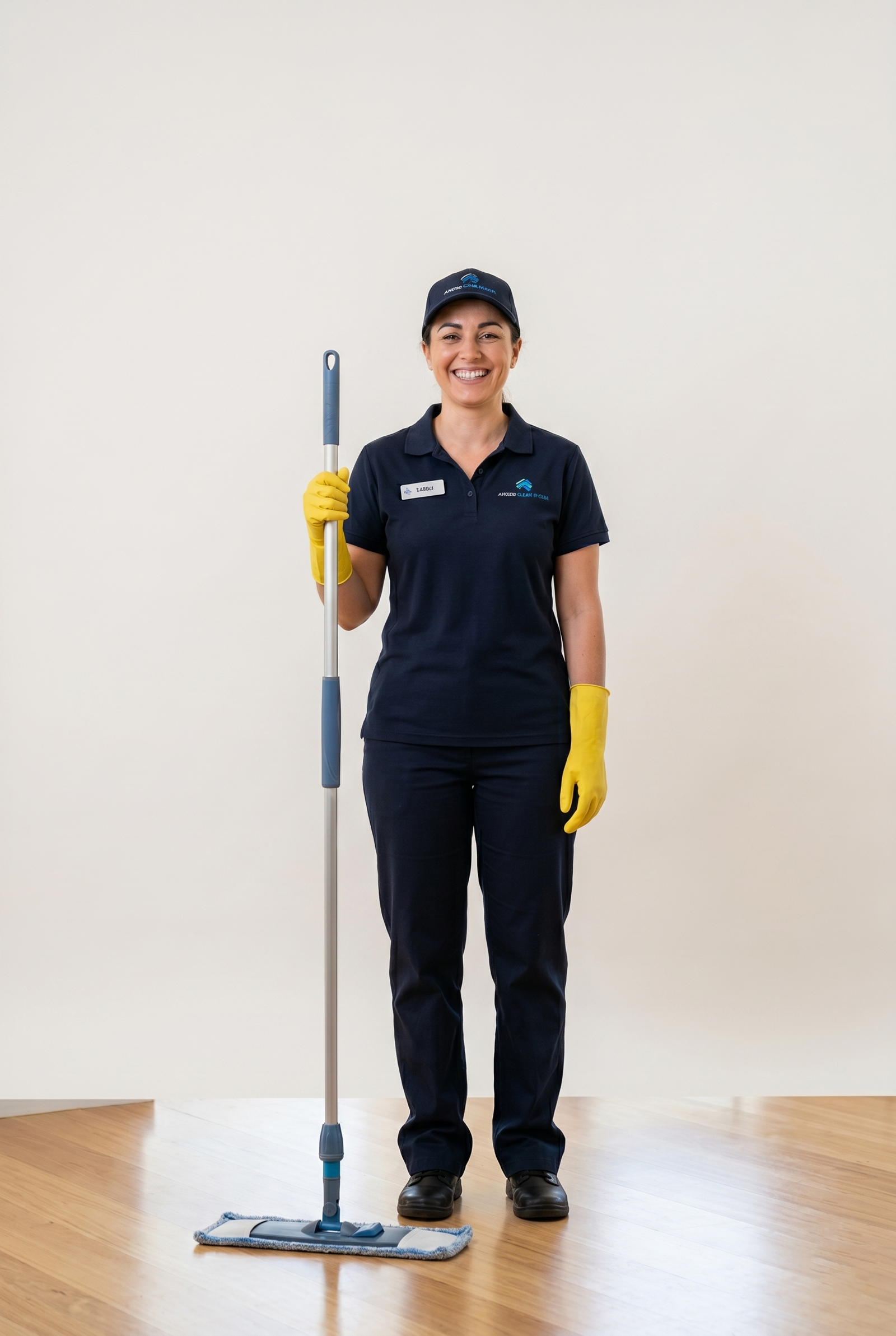 Commercial cleaning service in an Australian office,the type of business Moppsters serves