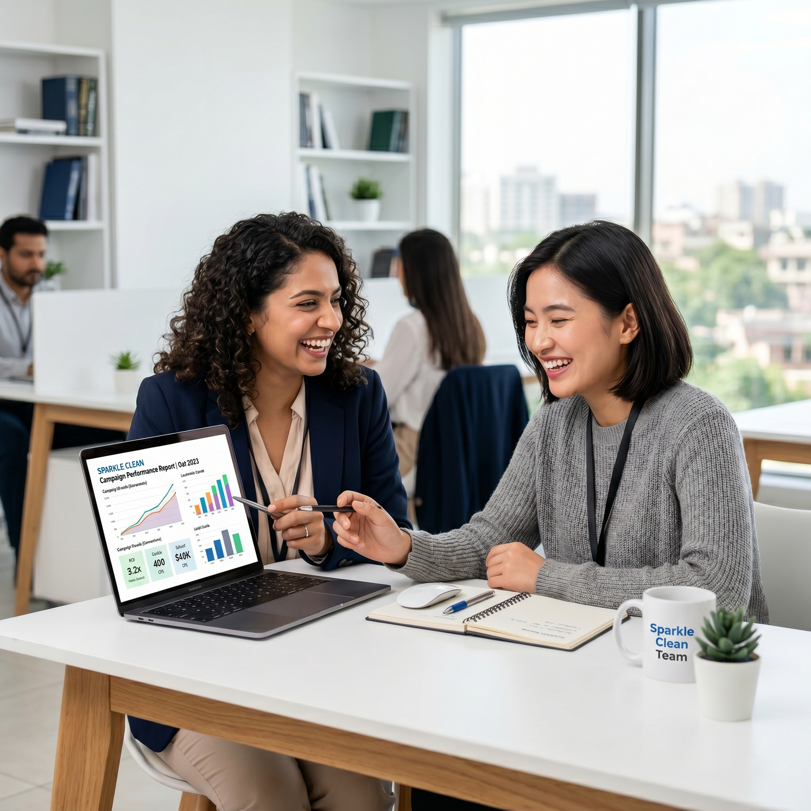 Digital strategy session for cleaning industry marketing