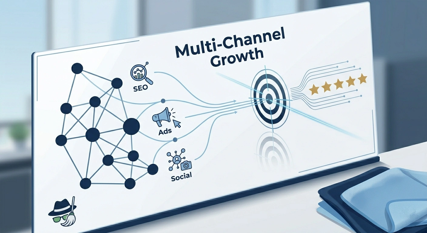 Multi-Channel Cleaning Marketing